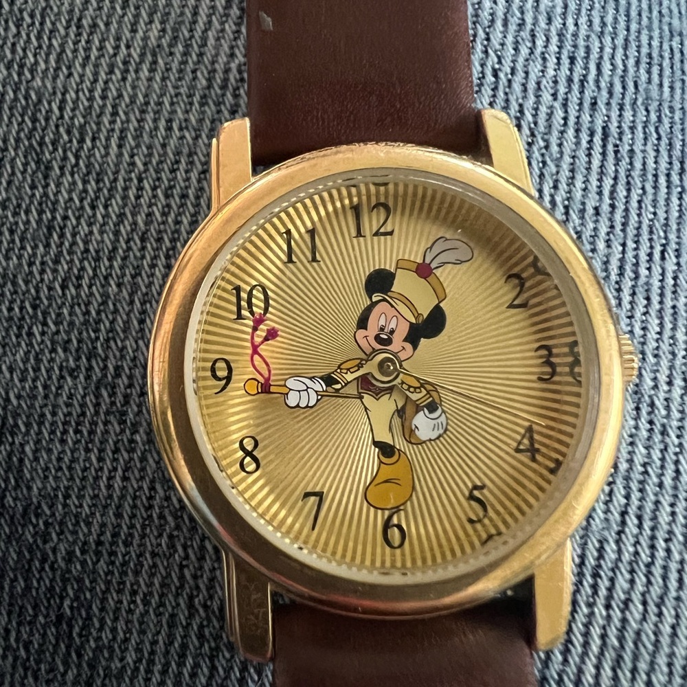 Disney Mickey Mouse Watch vintage circa 1978